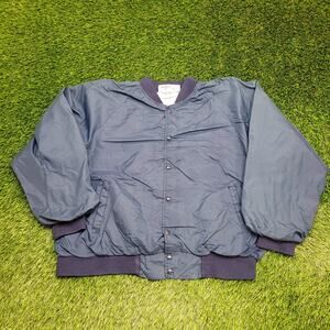 Vintage 80s Hartwell Bomber Jacket 2XL 27x24 Cropped Baggy